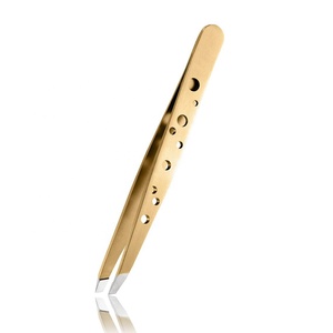 Pince à épiler professionnelle en acier inoxydable Raayin Impex EBT-101-62, pointe lisse durable, prise en main parfaite, pince à épiler pour sourcils - Product Image 1