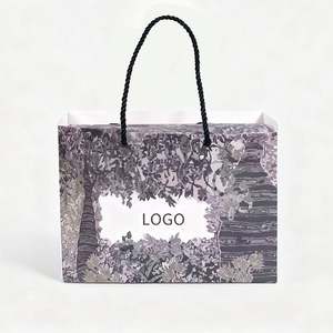 Free Sample Luxe Paper Gift <b>Packaging</b> <b>Bags</b> Durable Cardboard for <b>Clothing</b> Candle Craft Use Personalized Customization Service - Product Image 2