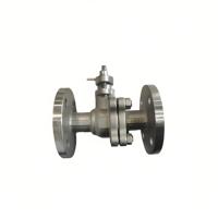 Válvula de Bola de Acero Inoxidable 304/316 CF8M CF8 ASME WCB-150LB/300LB/600LB DN40 con Brida para Control de Petróleo y Gas OEM