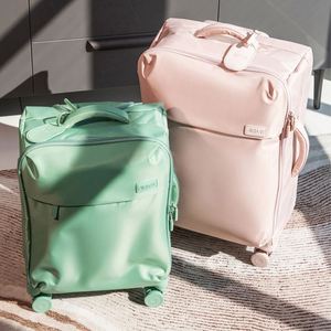 Lightweight Oxford Fabric Spinner Luggage Waterproof Travel <b>Suitcase</b> TSA Combination Lock Silent Wheels Cabin Bag - Product Image 3