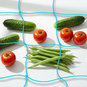 Filets de grimpement en HDPE et plastique anti-UV NETE, découpés en diamant, en rouleau, pour le soutien des concombres, des ignames et autres plantes grimpantes - Product Image 1