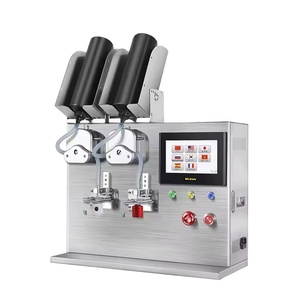 Small <strong>Automatic</strong> UV Gel Glue Nail Polish Glue Mascara Lipstick Thread Glue Double Head Quantitative Weighing Filling <strong>Machine</strong> - Product Image 1