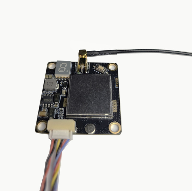 5.8G 2W VTX Video Transmitter FX2-Dominator 250mW/500mW/1000mW/2000mW Switched 5.8Ghz 40CH Audio Transmitter for Race Drone
