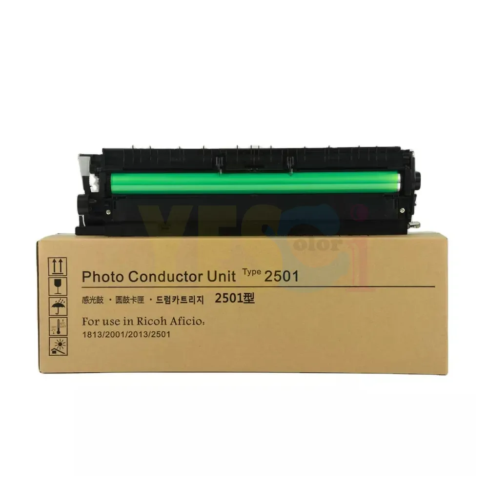 Yes-unidade de bateria colorida da copiadora afilo mp 2501 para ricoh afilo 2001 1813 com unidade do condutor da imagem do desenvolvedor tipo da unidade