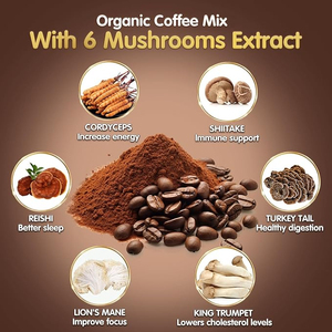 Oem dịch vụ nhãn hiệu riêng Hữu Cơ nấm cà phê cao cấp Colombian nấm bột thủ công bởi có tay nghề cà phê nhà sản xuất - Product Image 4