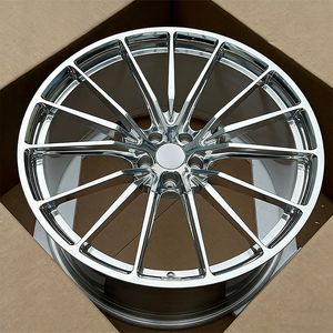 ล้อฟอร์จโครเมียมแบบโมโนบล็อก ขนาด 17-22 นิ้ว 5X120 5X114.3 5x112 สำหรับ Bmw M2 F87 ซีรีส์ 3 G80 E92 E46 E92 Audi Lexus Ford - Product Image 2