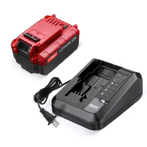 20V Tools 6000Mah Battery Combo Set Lithium Rechargeable Batteries With Charger For Porters Black And Decker Stanleys Tools