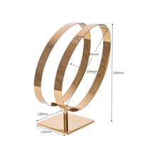 Vente en gros de supports de rangement en métal de luxe présentoir pour ceintures 2 grilles en cuir présentoir pour ceintures en or et acier inoxydable