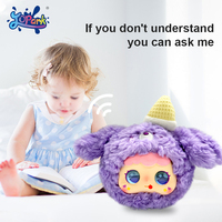 Jopark ODM-Jouet en peluche de couleur bonbon Litchi Berry AI High-Tech Smart Plush Toy Cadeau de vacances pour les filles Sac Charm