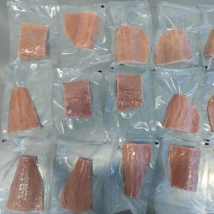 Premium volledig natuurlijke Alaska wildgevangen diepgevroren diepzeevis, diepvriesvis met vel, roze zalm steak, chemisch vrij, 10*3lb export. - Product Image 5