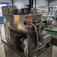 Mesin Pengisi Otomatis Listrik Terkontrol PLC 220V Multifungsi untuk Selai Kacang, Selai Shea, Selai Buah, Minuman, dan Bahan Kimia dalam Kemasan Drum