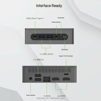 Komputer Desktop Acer I3-N305 Memori 16G SSD512GM.2 Wifi6 Komputer Mini Built-in Mainframe Kecil Merek Lengkap Mini Mainframe