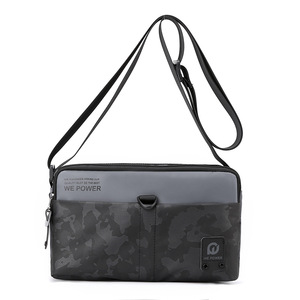 Nouveau style sac messager pour homme, sac à bandoulière décontracté et tendance, léger avec sangle réglable - Product Image 3