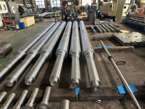 Сверхмощный индивидуальный кованый вал из легированной стали, 40CrNiMo, 42CrMo GH4169, 34CrNi3Mo, 4330 В - Product Image 6