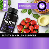 Vitamin kulit dan kuku kustom sampo kolagen suplemen Biotin tablet kolagen Keratin pil kolagen