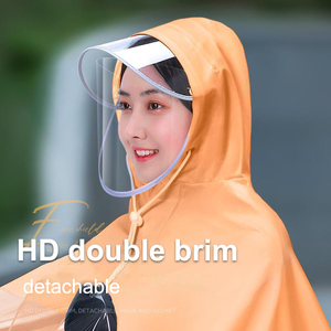 Imperméable pour vélo électrique, modèle simple, double, parent-enfant, protection intégrale contre la <span class=keywords><strong>pluie</strong></span>, <span class=keywords><strong>cape</strong></span> <span class=keywords><strong>de</strong></span> <span class=keywords><strong>pluie</strong></span> transparente pour <span class=keywords><strong>moto</strong></span> - Product Image 3