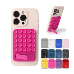 Silicone Suction Phone Mount <b>Mirror</b> Shower Phone Holder Foldable Adhesive Smartphones Accessory For Selfies And Videos - Product Image 2