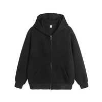 Blouson bomber décontracté à capuche en coton 100% de qualité standard, surdimensionné, style streetwear, avec double fermeture éclair, tendance, pour homme, automne, polyvalent