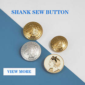 مصنع YHG مبيع بالجملة نحاسي منقوش سبائك الزنك المينا عرقوب شعار زر مخصص زر الخياطة المعدنية لسترة معطف - Product Image 5