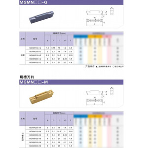 Dasan Cnc Slotting Inserts MgmN300 M Mgn400 Jm Precision Ground Lathe <b>Tools</b> - Product Image 2