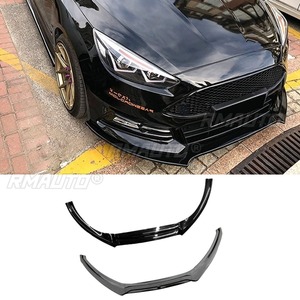 สำหรับฟอร์ด โฟกัส MK3.5 ST RS ปี 2015-2018 ชุดแต่งกันชนหน้า ลิปสปลิตเตอร์ ดิฟฟิวเซอร์ ชุดแต่งตัวถังรถยนต์ ฝาครอบป้องกันกันชน อุปกรณ์เสริม - Product Image 2