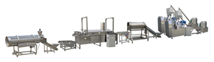 Nouvelle ligne d'extrusion entièrement automatique pour boucles de maïs et boulettes de fromage, machine à fabriquer des snacks style Kurkure Cheetos - Product Image 4