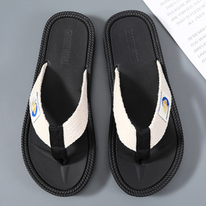 CASHBEBEAR Men's <b>Flip</b> <b>Flops</b> <b>Soft</b> Sole Non Slip Webbing Straps Summer Sandals Adult Size 40-45 - Product Image 3