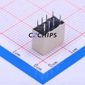 G6J-2P-Y DC4.5 Signal Relay DIP,5.7x10.6mm Relay 4.5V 2 Changeover: 2C (DPDT-Changeover)::: 110V-DC/125V-AC Silver + Gold Plated - Product Image 2