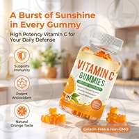 Gummies de Vitamine C à Marque Blanche OEM/ODM – Complément Alimentaire pour le Soutien Immunitaire, le Bien-être Général et Antioxydant – Halal et Sans Gluten