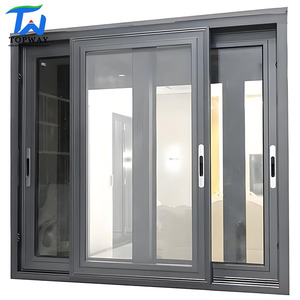 Ventanas y Puertas Corredizas de Aluminio, Ventana Corrediza de Doble Vidrio de Aluminio, Ventanas Corredizas de Aluminio - Product Image 2