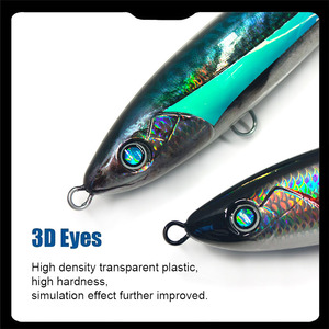 <span class=keywords><strong>Leurre</strong></span> flottant ALPHA 20CM 48G à yeux 3D, pour <span class=keywords><strong>eau</strong></span> salée et <span class=keywords><strong>eau</strong></span> <span class=keywords><strong>douce</strong></span>, appât pour poissons prédateurs, <span class=keywords><strong>leurre</strong></span> dur de pêche irisé - Product Image 5
