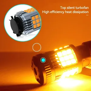 Bombillas LED 1156 BA15S P21W BAU15S PY21W 7440 W21W P21/5W 1157 BAY15D 7443 3157, 36smd, CanBus, Luz de Reversa, Direccional - Product Image 5