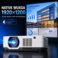 Projecteur laser WUXGA pour grandes salles, 7200 lumens, 3LCD, pour auditorium, exposition et salle de conférence