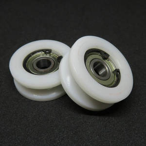 מיסב גלגל קעור חריץ U BSU62312.5-5R2.25 גלגלת גלגלת גלגל מנוף עילי גלגל מוביל POM מיסב פלסטיק 623 - Product Image 2