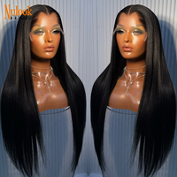 Pelucas de Cabello Humano Preformadas Personalizadas con Línea de Cabello Natural Pre-arrancada M Lagos y Puntas Naturales para Mujeres Negras