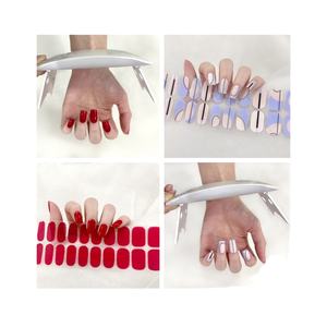 2024 nueva pegatina de uñas de Gel UV personalizada <span class=keywords><strong>coreana</strong></span> 3D envolturas semicuradas para <span class=keywords><strong>comprar</strong></span> en línea DIY - Product Image 2