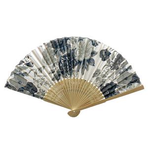Éventails pliants japonais en papier de bambou personnalisés style fleur japonaise pour mariage, vente en gros - Product Image 5