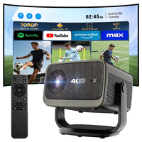 Projecteur LED LCD Android 14 en gros, Full HD 4K, mise au point automatique, cinéma maison, WiFi 5G, portable, haut-parleur intégré, US
