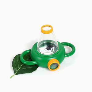 Trẻ em của côn trùng hộp đa chức năng Kính lúp cầm tay động vật nhỏ quan sát viên khoa học ngoài trời thí nghiệm cụ - Product Image 2