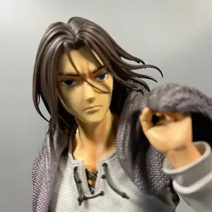 Figurine PVC No Kyojin Eren Jaeger du <span class=keywords><strong>Corps</strong></span> d'exploration, 30 cm, Figurines et Statues d'Anime, Double tête, L'Attaque des Titans Shingeki - Product Image 1