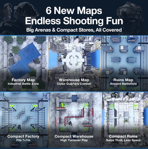 Leke VR ma trận không gian xây dựng đội ngũ trò chơi thực tế ảo nhiều người chơi thoát khỏi phòng VR giả lập Đấu Trường - Product Image 6