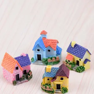 Poppen Paddestoelen Vogels Kikkers Stenen Huis Fairy_garden_accessories Miniatuur Tuin Fairy