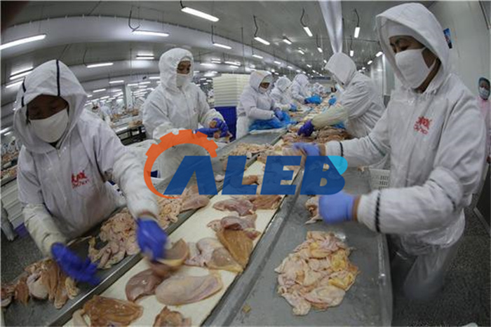 chicken processing and packaging machines