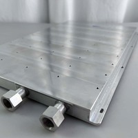 Radiateur en aluminium refroidi par eau de haute qualité et plaque de refroidissement liquide pour CPU, compatible avec les systèmes de refroidissement M33++/M53S/M53++