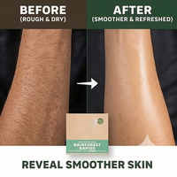 Savon de douche artisanal aux fruits pour hommes, contrôle du sébum, nettoyage en profondeur, hydratant et rafraîchissant, soin corporel