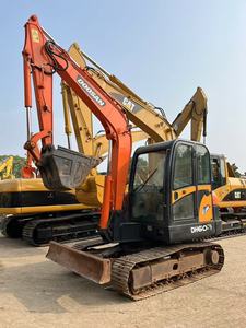 DOOSAN 91% Nueva Excavadora Mini Usada DH60, Corea 2013, Excavadora de Orugas de 6 Toneladas DH60-7 DH 60, ¡Gran Oferta! Excavadora de 6T - Product Image 3