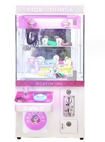 Usine en gros pas cher Mini peluche jouet cadeau grue griffe Machine à jetons petit cadeau Machine de jeu d'arcade