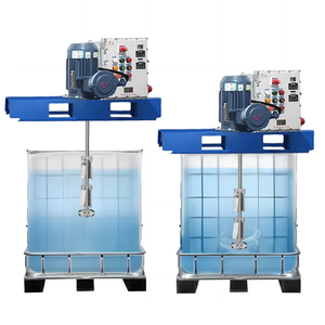 TOPTION Nouvel agitateur de liquide de baril de réservoir IBC 1000L avec moteur pour les usines de fabrication - Product Image 1