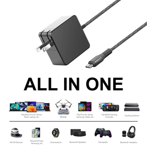 Hky kfd máy tính xách tay sạc pd65w USB-C Power Adapter cho HP Dell Samsung Lenovo Asus ThinkPad <span class=keywords><strong>LG</strong></span> Acer máy tính xách tay Chromebook MacBook - Product Image 5