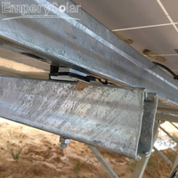 Système de ferme solaire commerciale de Xiamen avec supports de montage au sol et racks photovoltaïques en acier de type C galvanisé à chaud